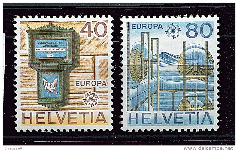 Suisse** N°1084/1605 - Europa - Année 1979 - Unused Stamps