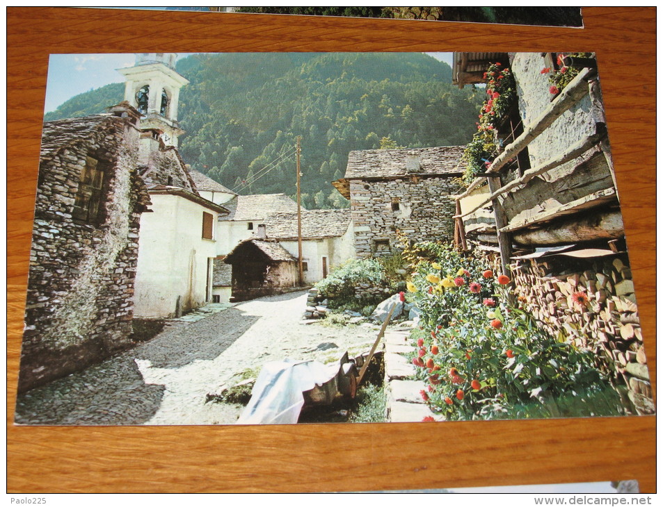 TICINO SONOGNO VALLE VERZASCA COLORI NV      Qui Entrate!!! - Sonogno