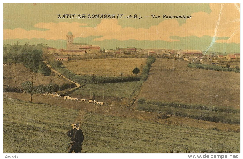 LAVIT DE LOMAGNE - VUE PANORAMIQUE - Lavit