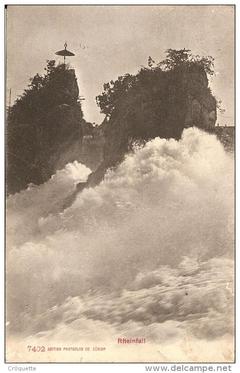 SUISSE SCHAFFHOUSE - RHEINFALL En 1907 - Schaffhouse