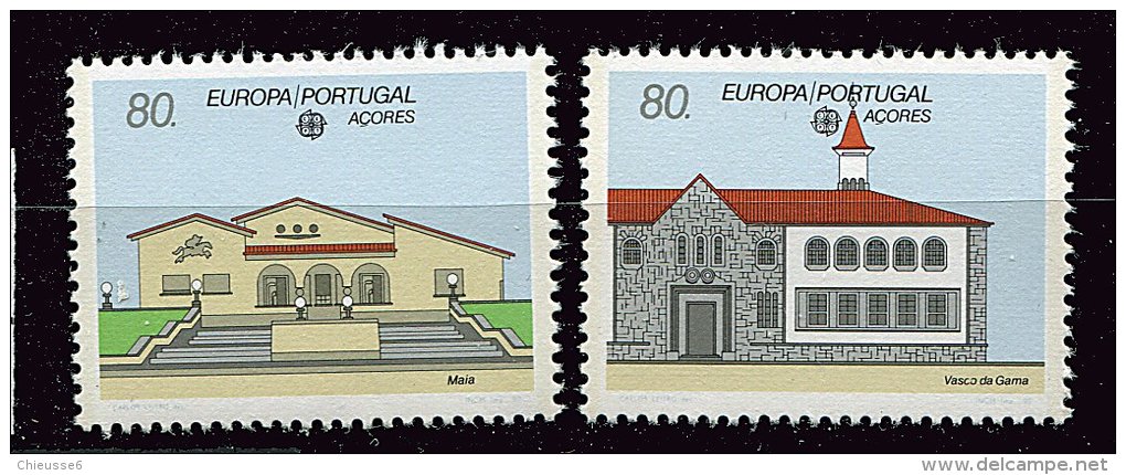 Açores ** N° 399/400 - Europa - Année 1990 - Azores