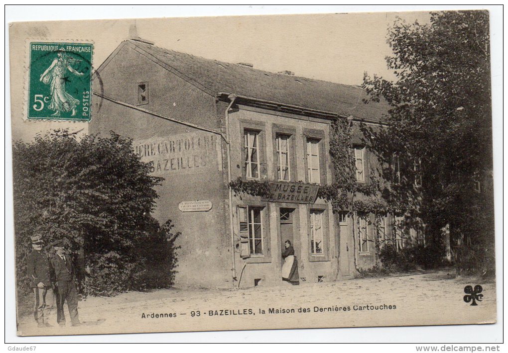 BAZEILLES (08) - LA MAISON DES DERNIERES CARTOUCHES - Other & Unclassified