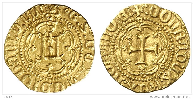 [DO] GENOVA - Galeazzo M. Sforza (1466-76)   DUCATO (Oro/Or/Gold) - Genes