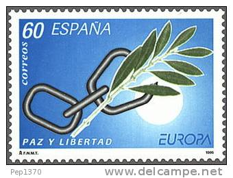 ESPAÑA 1995 - EUROPA CEPT - Edifil Nº 3361 - Yvert Nº 2949 - 1995