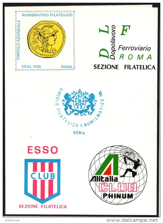 RED CROSS - ITALIA 1980 - MANIFESTAZIONE L'AFNIR PER LA CROCE ROSSA - DONIAMO IL SANGUE - FOGLIETTO I.P.Z.S. - First Aid