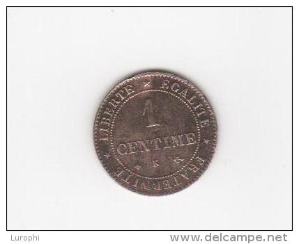1 Centime  1872 - Other & Unclassified