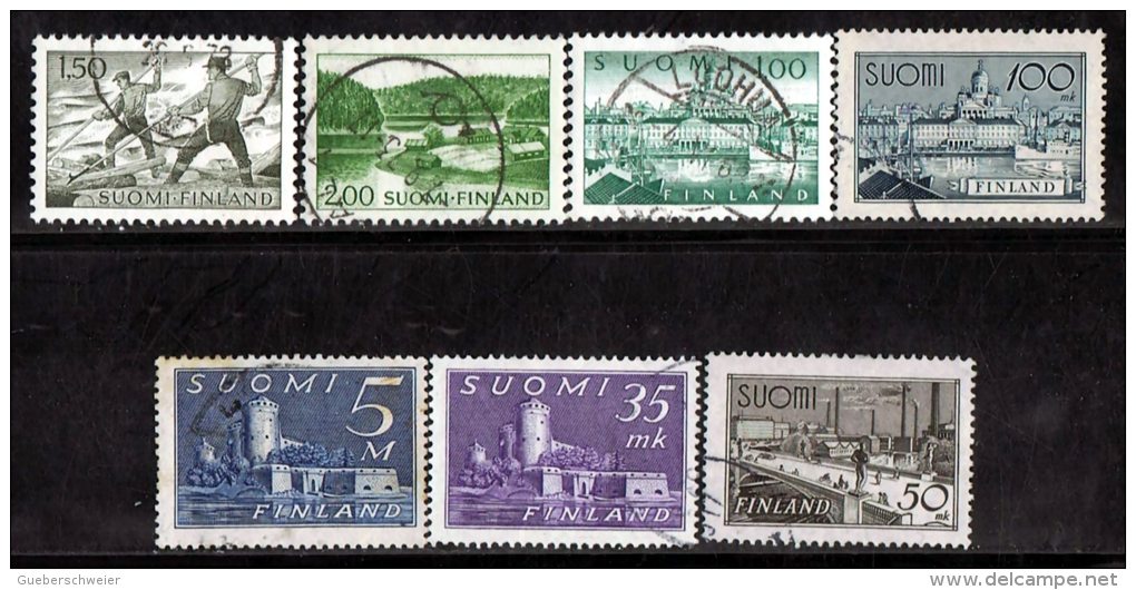 FIN 15 FINLANDE LOT DE 62 TP OBLITERES - Collections