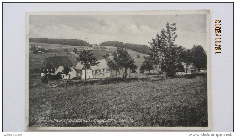 AK Höhenluftkurort Schellerhau Im Erzgebirge Vom 25.5.1928 - Schellerhau