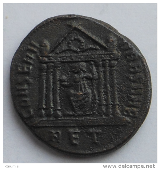 Maxence Maxentius Follis TRES JOLI - L'Empire Chrétien (307 à 363)