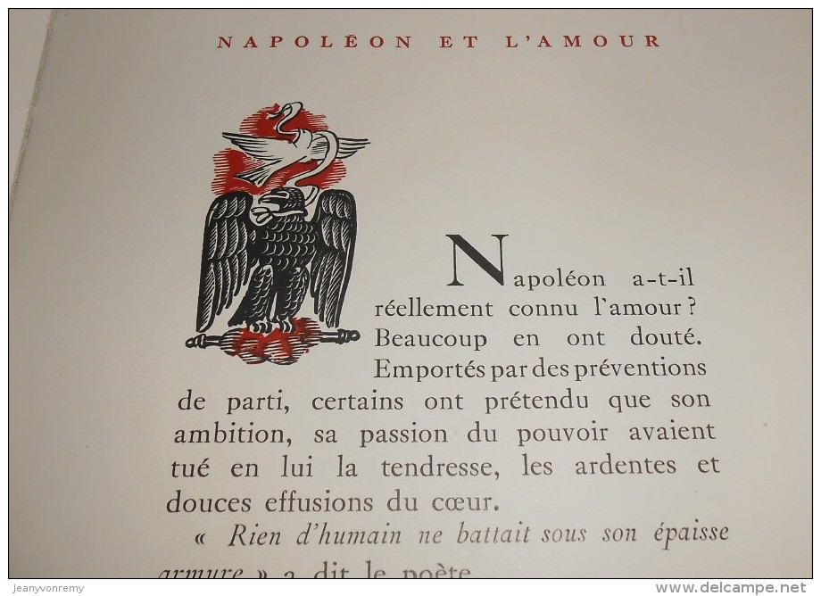 Napoléon Et L'amour. Par Octave Aubry. 1937. - 1901-1940