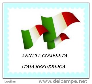 ITALIA REPUBBLICA - ANNATA COMPLETA NUOVA 1962 - MNH ** - COMPLETE YEAR - 1961-70:  Nuovi