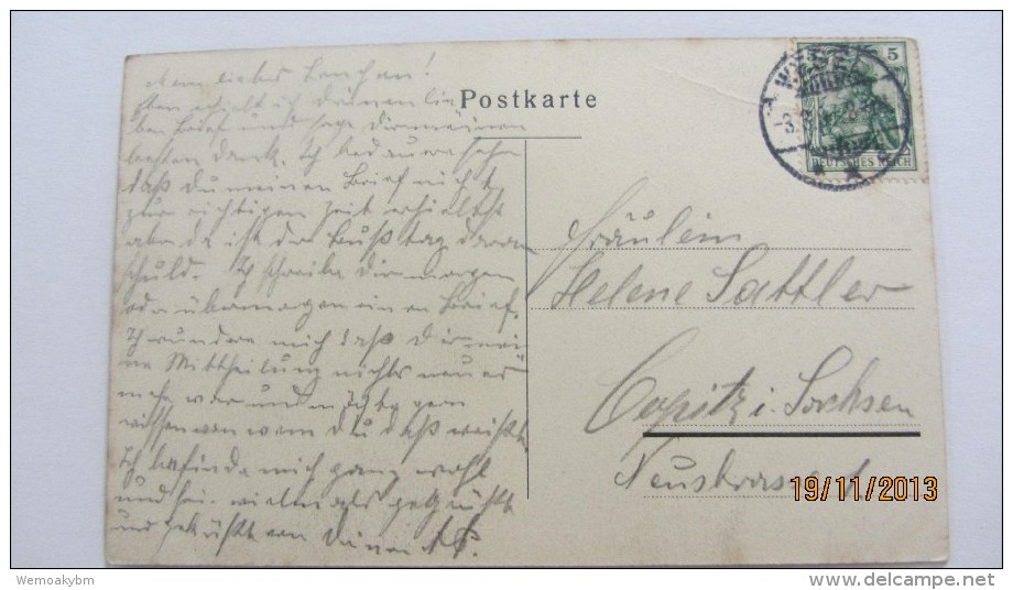 AK Wesel Mikroskop-Postkarte Mit 14 Ansichten 3.3.1907 - Wesel