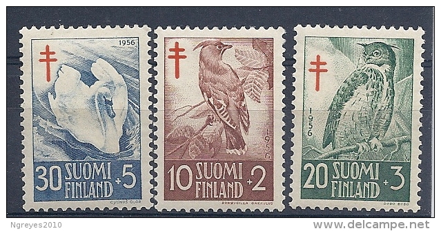 131008464   FINLANDIA  YVERT  Nº  441/3  */MH - Unused Stamps