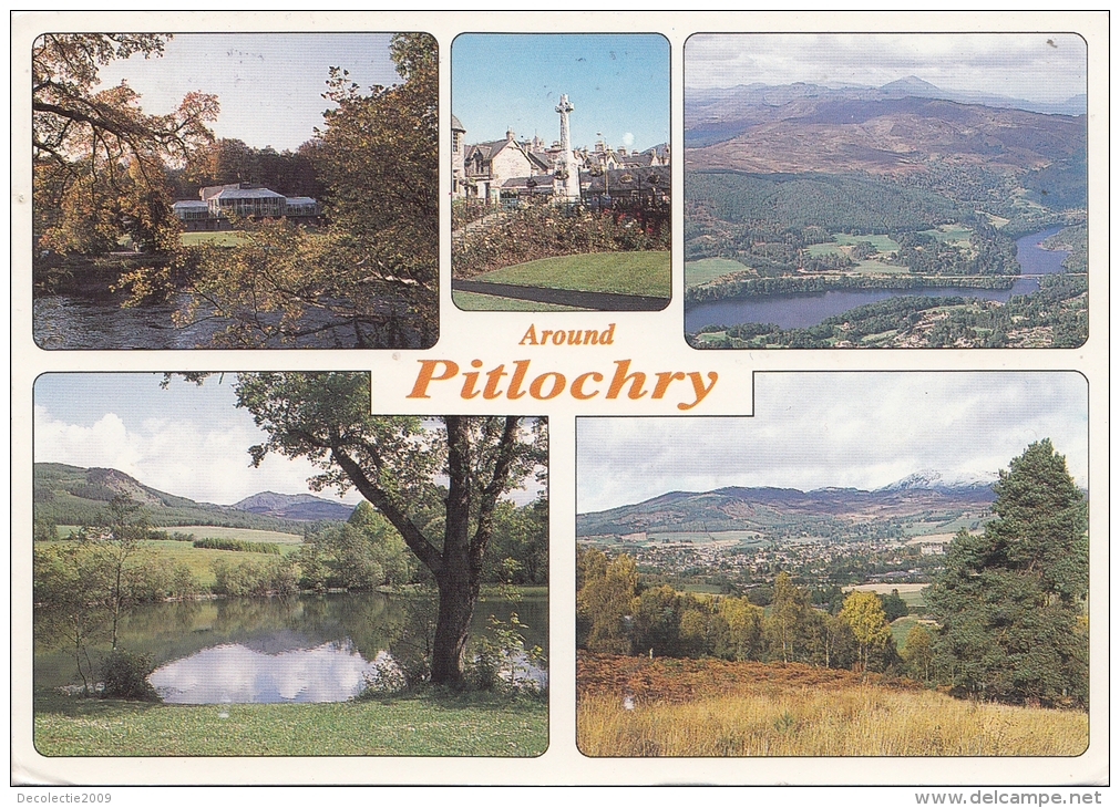 BT17691 Around Pitlochry   2 Scans - Kinross-shire