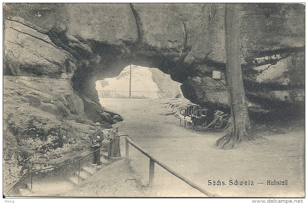 Kuhstall  Sächs. Schweiz   S-194 - Bastei (sächs. Schweiz)