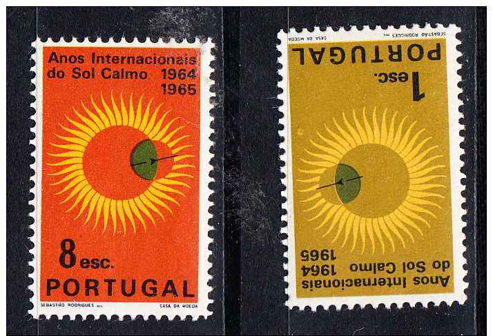 PORTUGAL 1964.AFINSA: 937/938.ANOS INTERNACIONAIS DO SOL CALMO.NUEVO SIN    CHARNELA   .VER FOTO SES 539 - Neufs