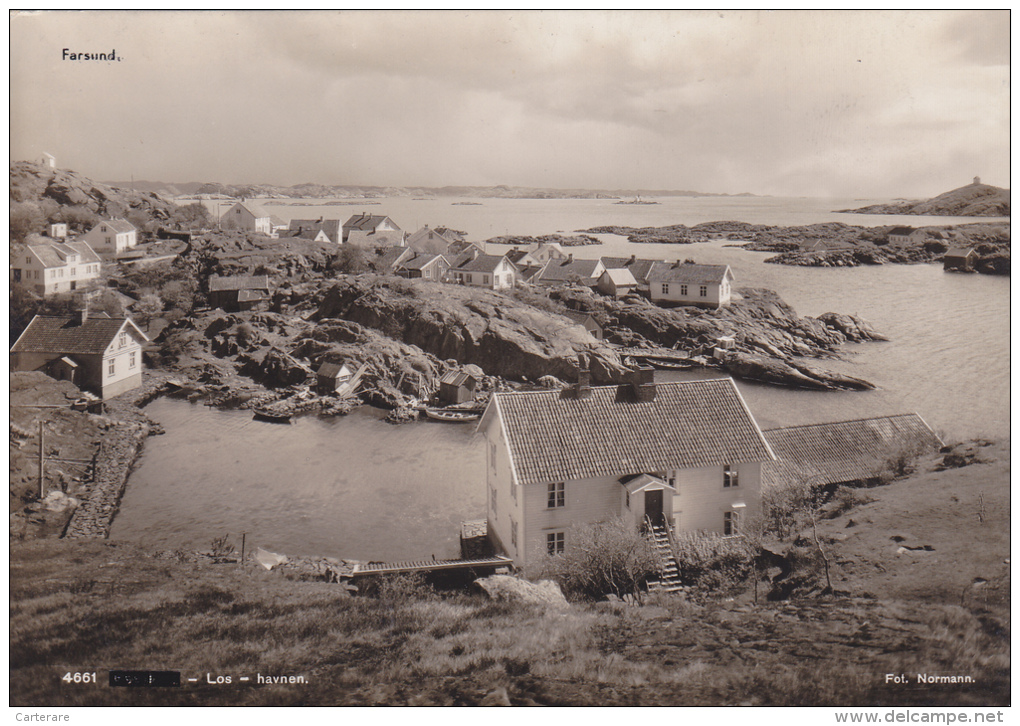 Norvège,vest Agder,los Havnen,petit Village De Pécheurs,roches Ayant Subi Le Pole Glaciaire - Norvège