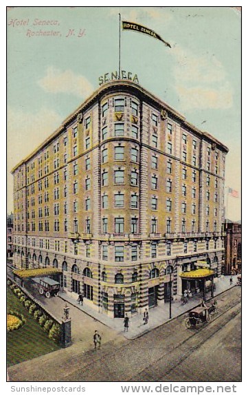 New York Rochester Hotel Seneca 1909 - Rochester