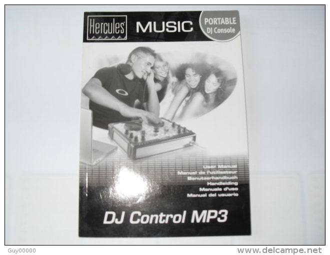 Livre Hercules Music DJ Control MP3 - Manuel D'utilisateur - Informatica
