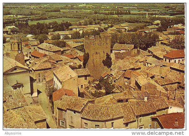 84 ENTRAIGUES SUR SORGUE - Vue Plongeante Sur La Tour Des Templiers - D10 - Entraigue Sur Sorgue