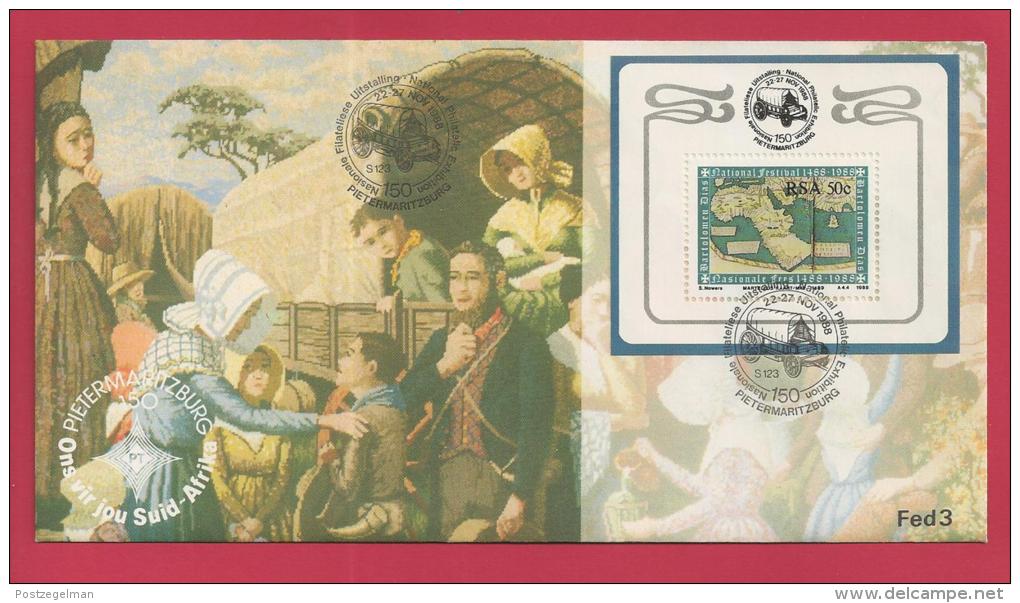 SOUTH AFRICA 1988, Cover Voortrekkers FDC Fed Nr. 3 (4.24ms) - Covers & Documents