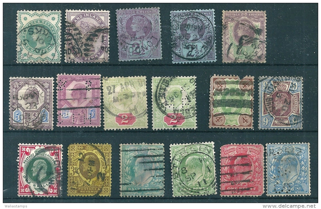 Great Britain Victoria-Edward VII Mixed Lot And Mixed Condition - Other & Unclassified