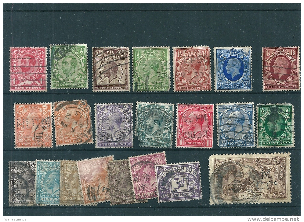 Great Britain George V Mixed Lot And Mixed Condition - Non Classificati