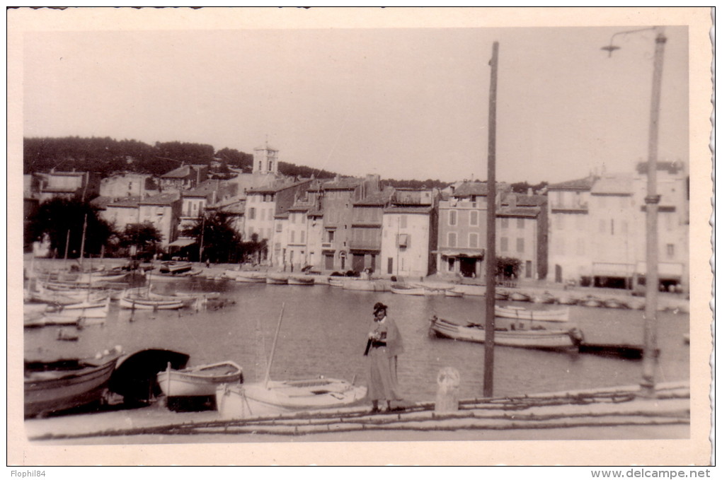 CASSIS - CARTE PHOTO DU 26-9-1936. - Cassis