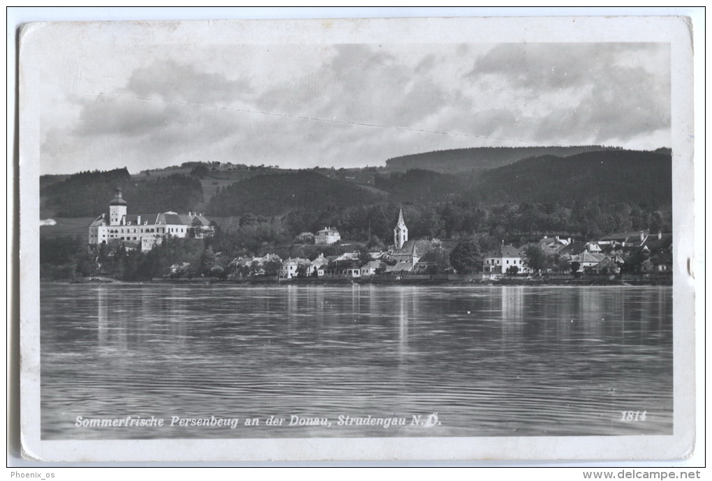 Austria, PERSENBEUG A.d. Donau, Strudengau, 1948. - Melk