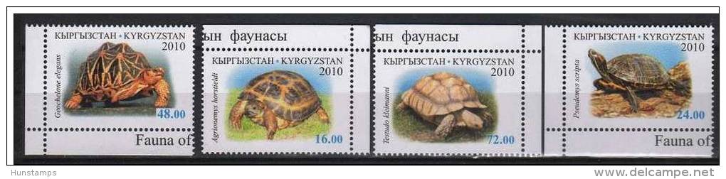 Kyrgyzstan 2010. Animals / Turtles Set MNH (**) - Kirgisistan