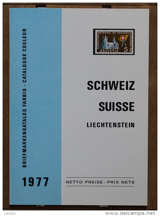 Pierre Bersier éditeur Catalogue Schweiz Suisse Liechtenstein édition Originale 1977 - Switzerland