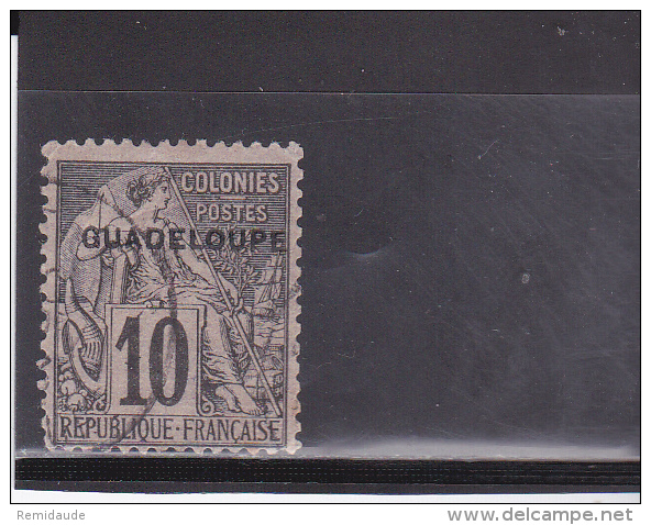 GUADELOUPE - YVERT N° 18 OBLITERE - COTE = 16 EUR. - - Oblitérés