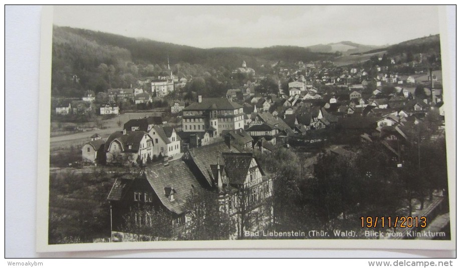 AK Bad Liebenstein (Thüringer Wald) Mit Blick Vom Klinikturm - Bad Liebenstein