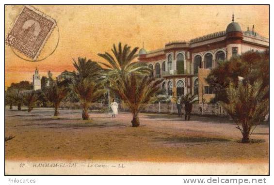 HAMMAM El LIF   -     Le Casino  -  (1927) - Tunisia