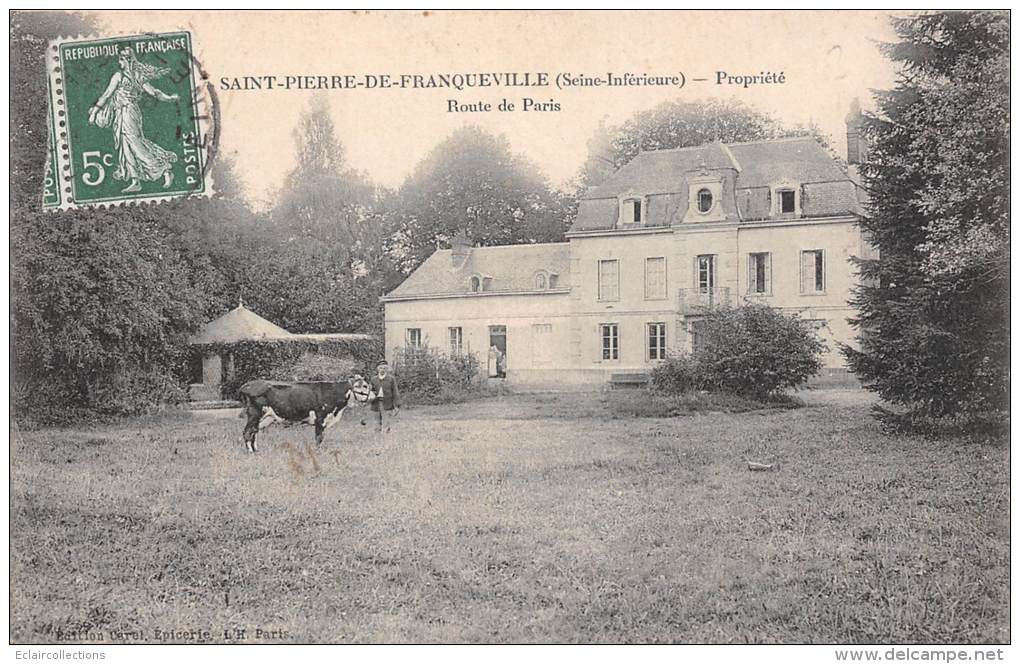 St  Pierre De Franqueville     76    Une Propriété  Route De Paris - Other & Unclassified