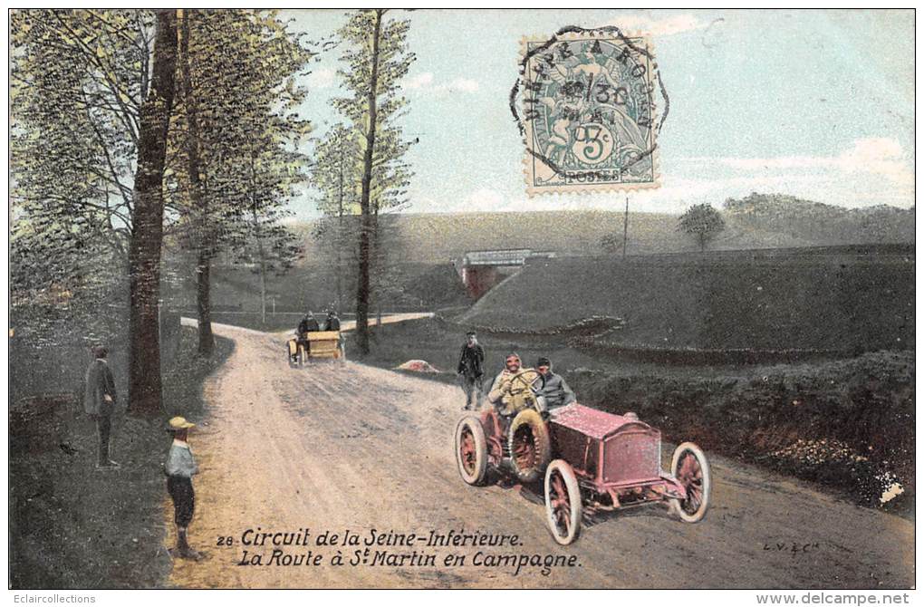 Circuit Automobile De La Seine Inférieure    76    Route De St Martin En Campagne - Saint-Wandrille-Rançon