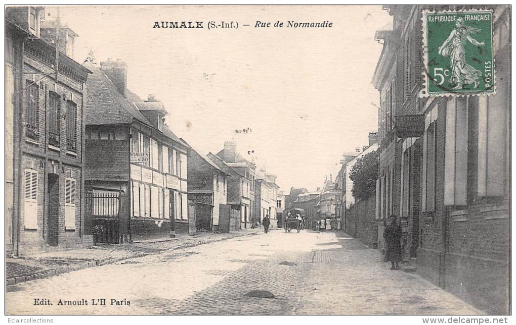 Aumale     76    Rue  De Normandie - Aumale