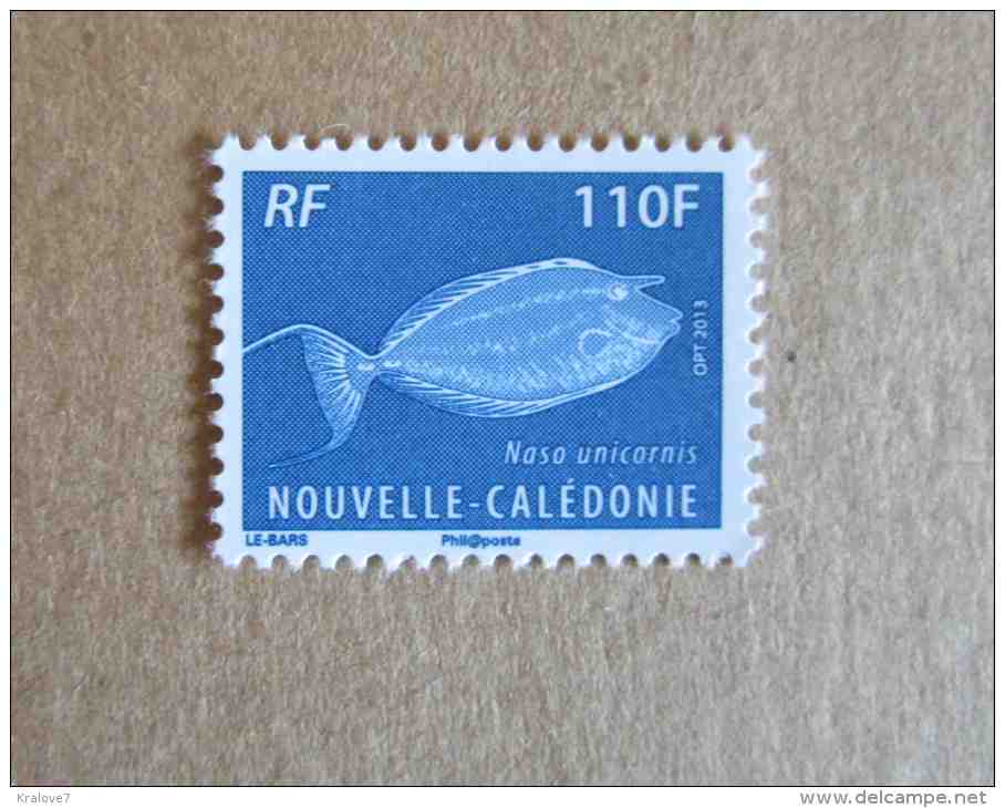 NOUVELLE CALEDONIE FRANCE 2013 NEUF FAUNE POISSONS FRENCH NEW CALEDONIA MNH FISH FAUNA - Unused Stamps