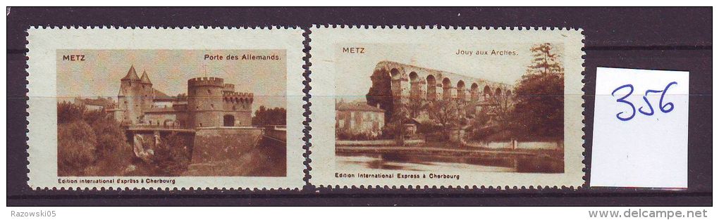 FRANCE TIMBRE VIGNETTE  .........METZ 57 MOSELLE JOUY AUX ARCHES - Tourism (Labels)