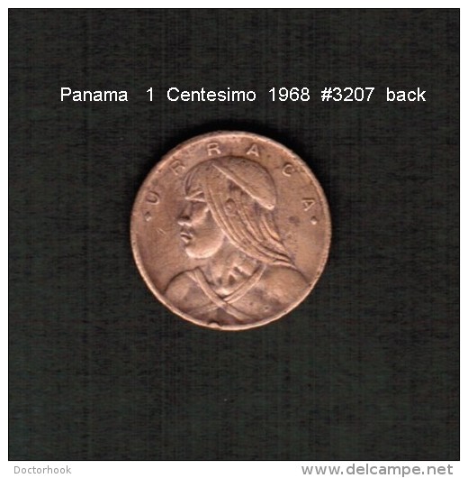PANAMA    1  CENTESIMO  1968  (KM # 22) - Panama