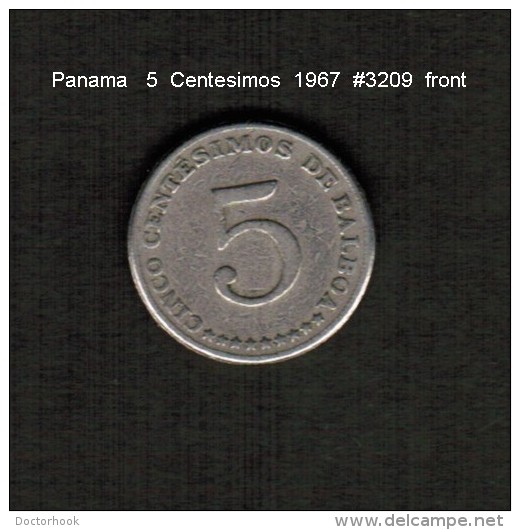 PANAMA    5  CENTESIMOS  1967  (KM # 23) - Panama