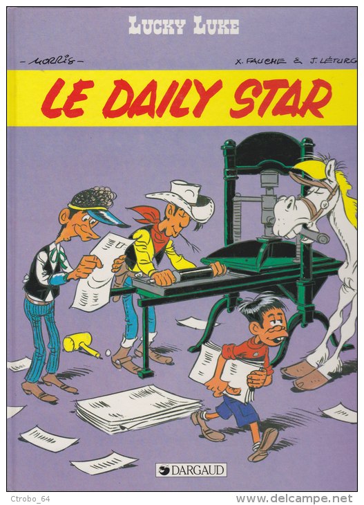 LUCKY LUKE - 23 - Edition Originale 1984 - LE DAILY STAR - Lucky Luke