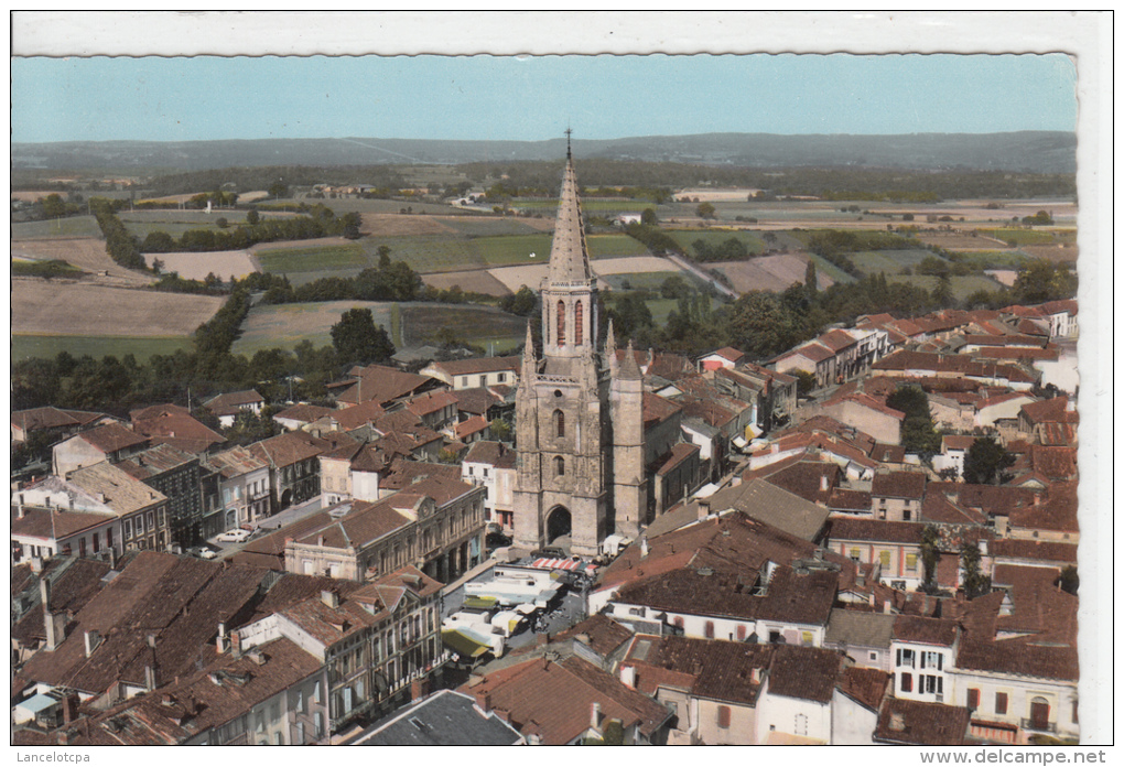 31 - BOULOGNE SUR GESSE / VUE AERIENNE SUR LE CENTRE - Autres & Non Classés