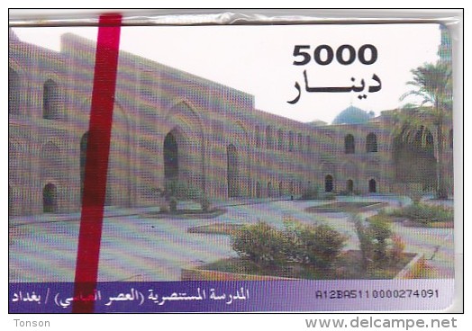Iraq,  IRQ-03, 5000 &#1593;.&#1583;, Mustanseri School, Mint In Blister, 2 Scans . - Irak