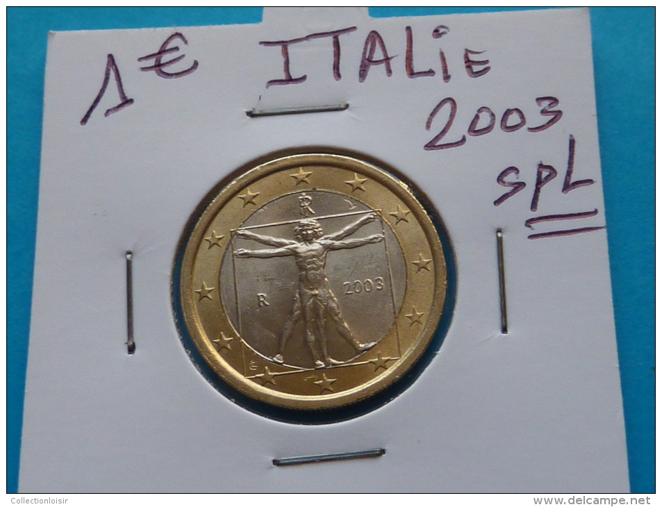 1  EURO  ITALIE  2003 Spl - Italy