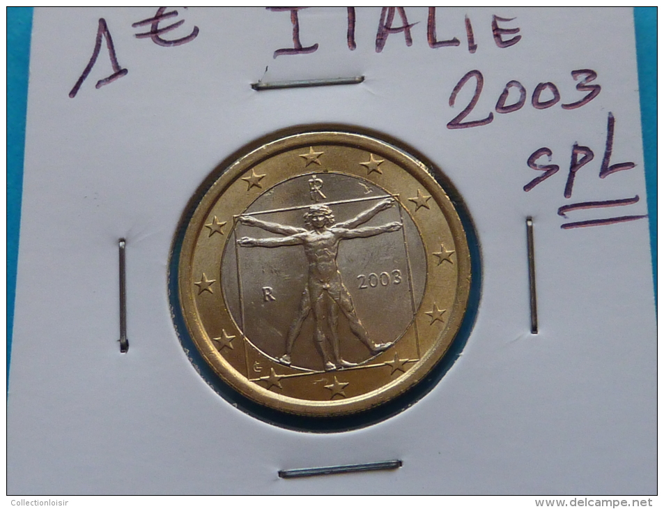 1  EURO  ITALIE  2003 Spl - Italy