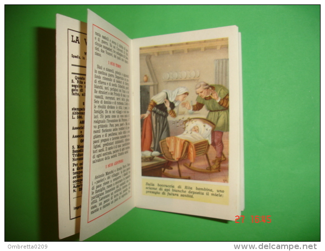 Libretto N°20 Anno 1955 - La Voce Di S.RITA Da CASCIA Santuario MILANO Alla BARONA - Pro Seminario LOANO -  Ed.AL.M.A. - Religion &  Esoterik