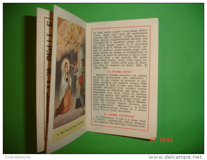 Libretto N°20 Anno 1955 - La Voce Di S.RITA Da CASCIA Santuario MILANO Alla BARONA - Pro Seminario LOANO -  Ed.AL.M.A. - Religion &  Esoterik