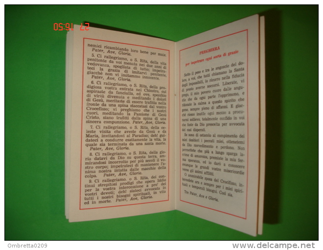 libretto n°20 anno 1955 - La Voce di S.RITA da CASCIA Santuario MILANO alla BARONA - Pro Seminario LOANO -  ed.AL.M.A.