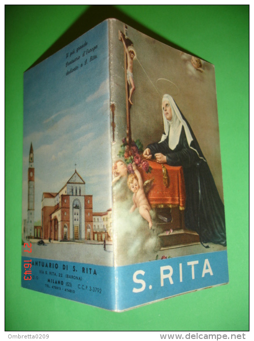 libretto n°20 anno 1955 - La Voce di S.RITA da CASCIA Santuario MILANO alla BARONA - Pro Seminario LOANO -  ed.AL.M.A.